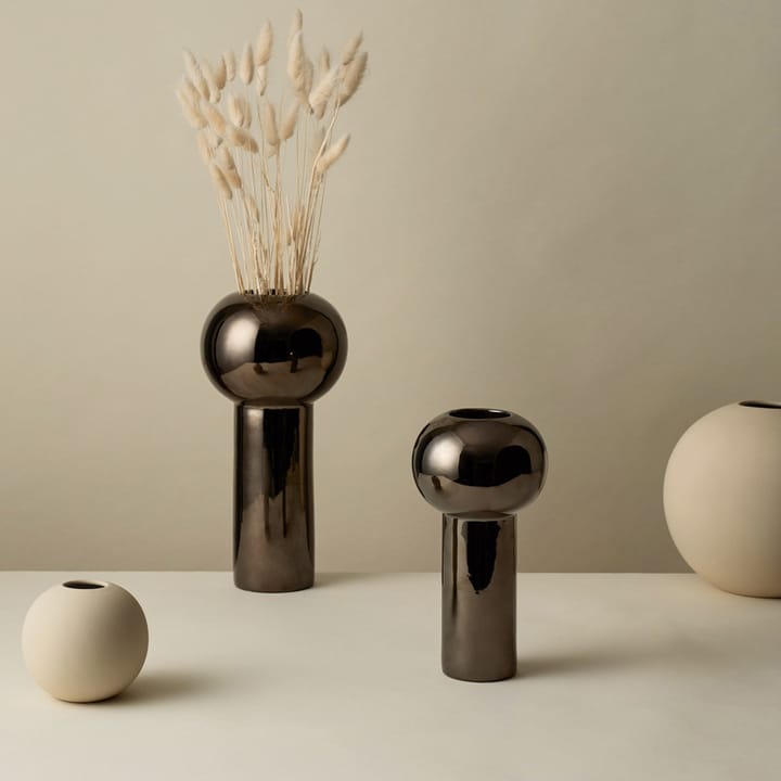 Pillar 花瓶 32 cm, Dark 银色 Cooee Design