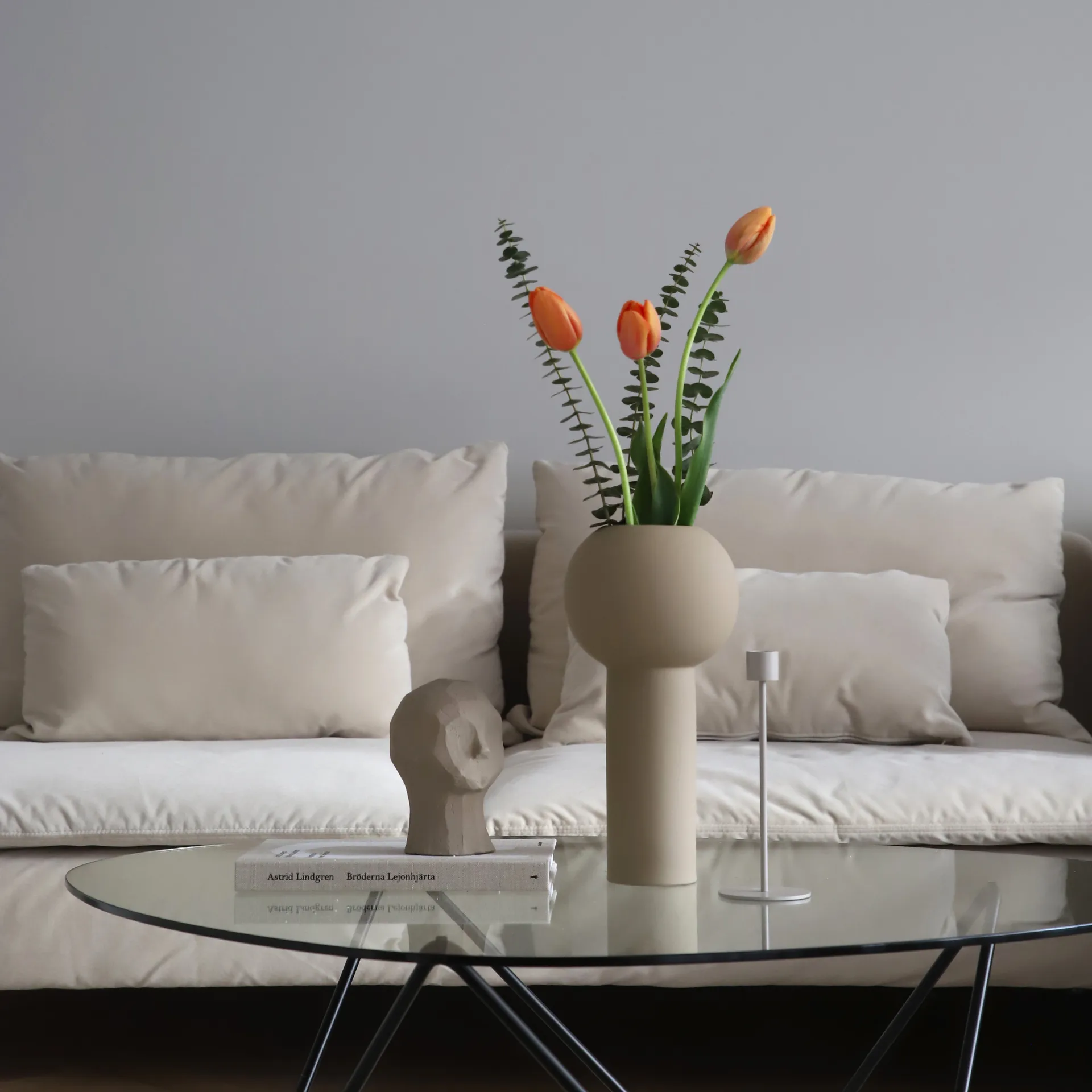 Pillar 花瓶 32 cm, 沙色 Cooee Design