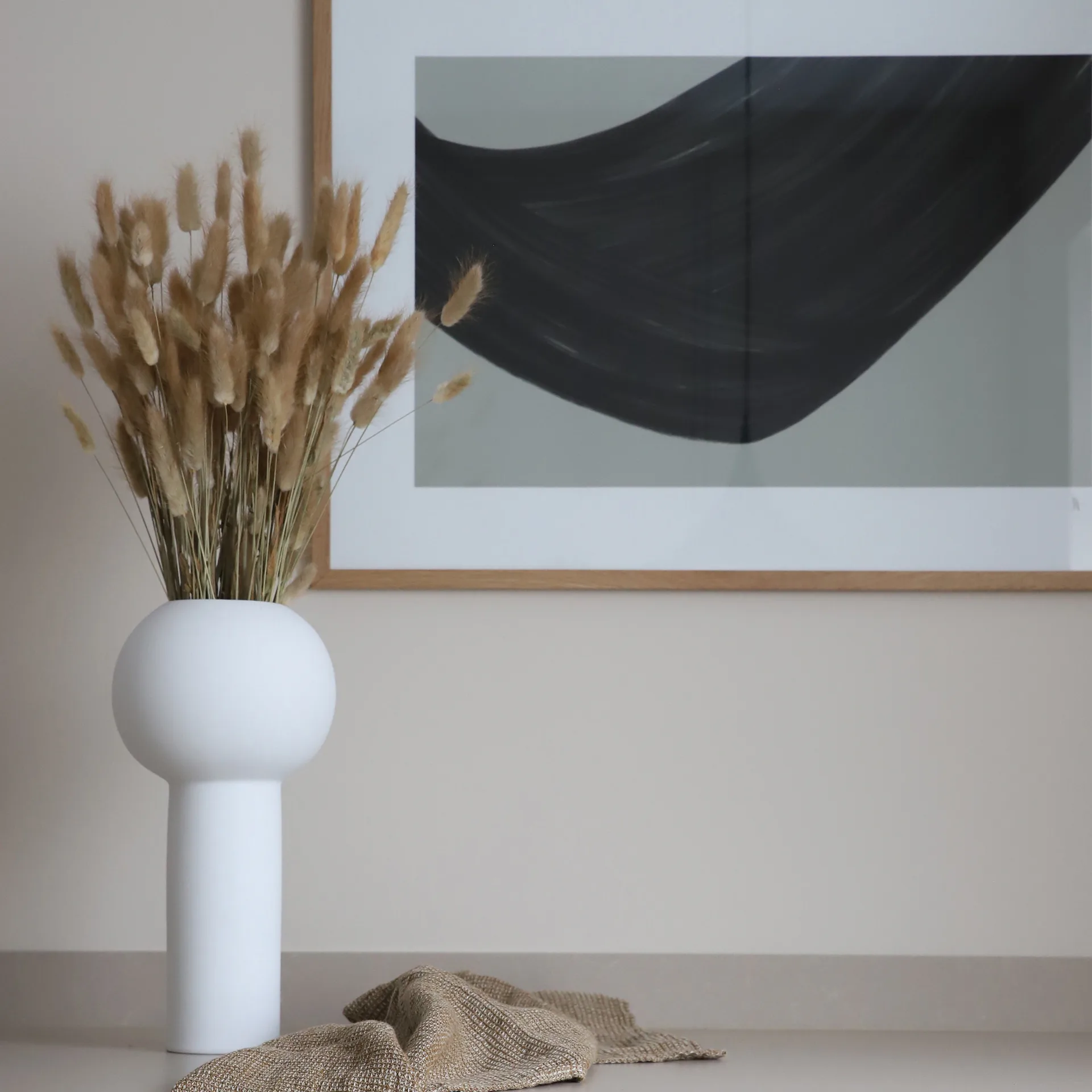 Pillar 花瓶 32 cm, 白色 Cooee Design