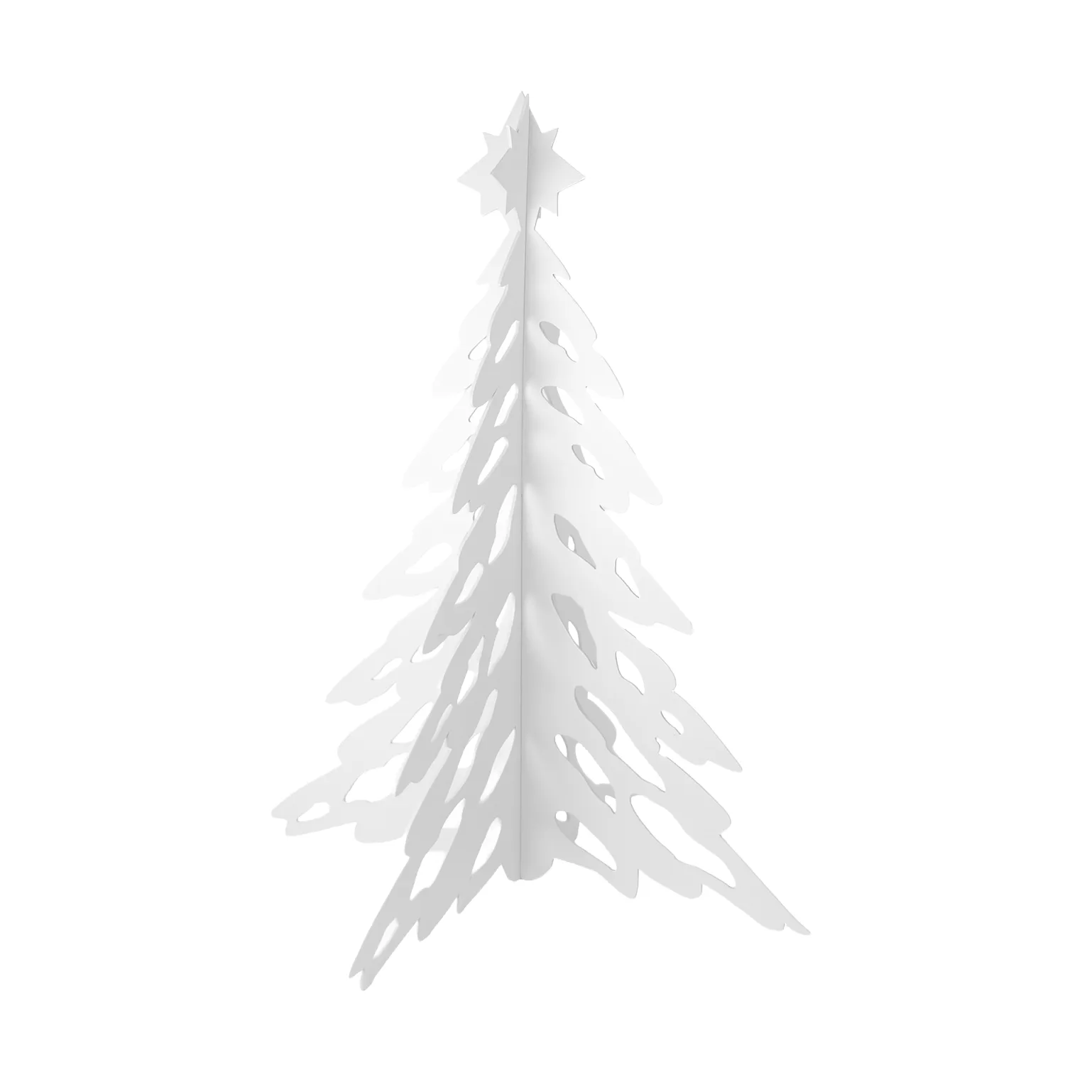 Pinetree decorative fir 15 cm, 白色 Cooee Design
