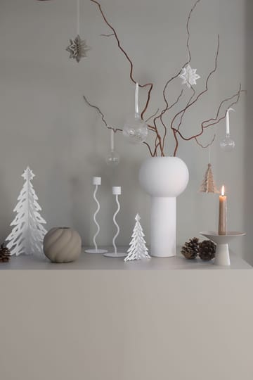 Pinetree decorative fir 20 cm - 白色 - Cooee Design