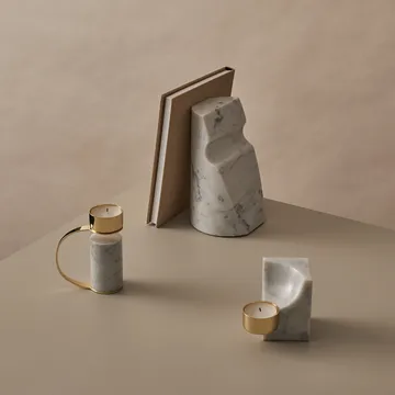 Quarter 烛台  - carrara - Cooee Design
