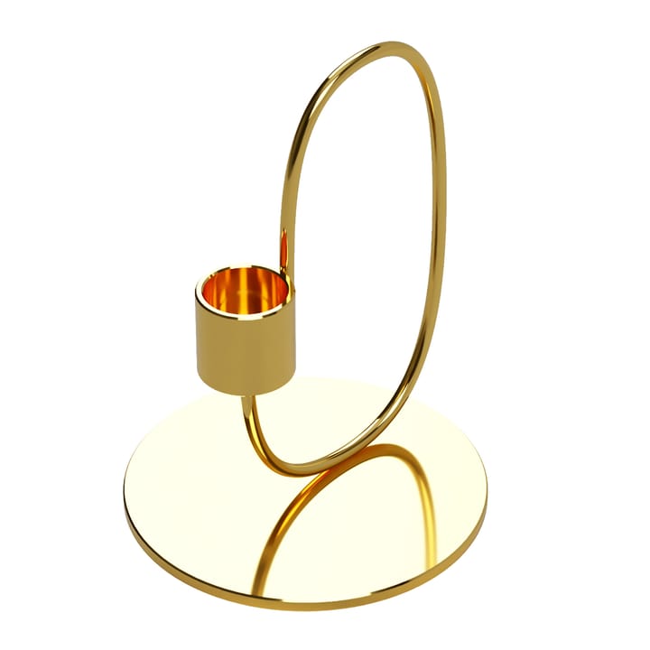 Swoop 烛台, brass Cooee Design