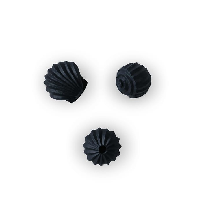 The Genesis Shells sculpture 三件套装 - Coal - Cooee Design