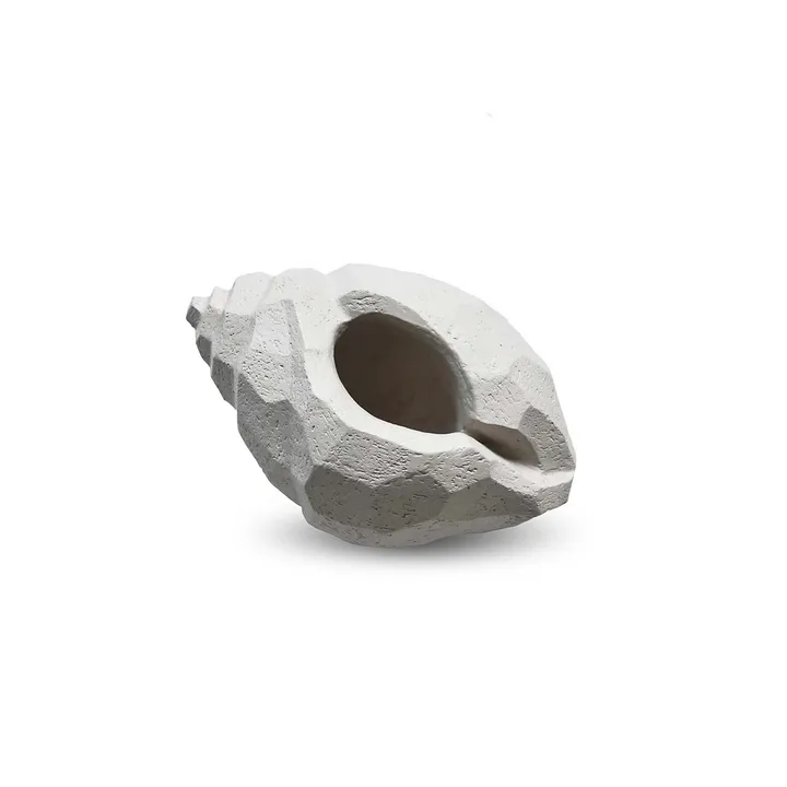 The Pear Shell 雕塑16cm - 石灰岩色 - Cooee Design