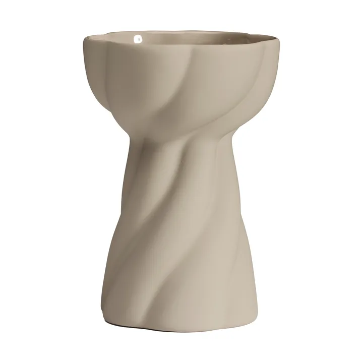 Twist 球形花瓶12.8cm - 沙色 - Cooee Design