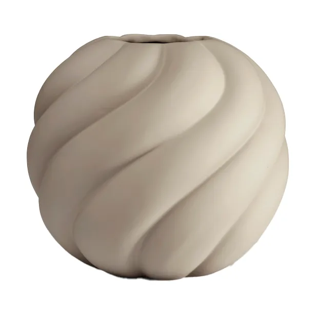 Twist 球形花瓶12cm, 沙色 Cooee Design