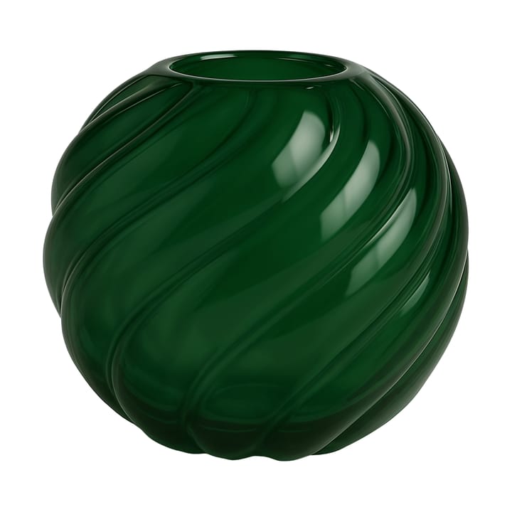Twist ball 花瓶 Ø20x19 cm - 森林绿 - Cooee Design