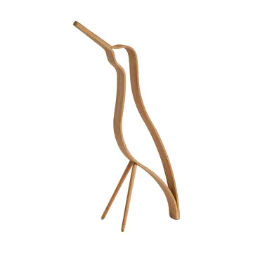 Woody 大号高鸟装饰32cm - 橡木色 - Cooee Design