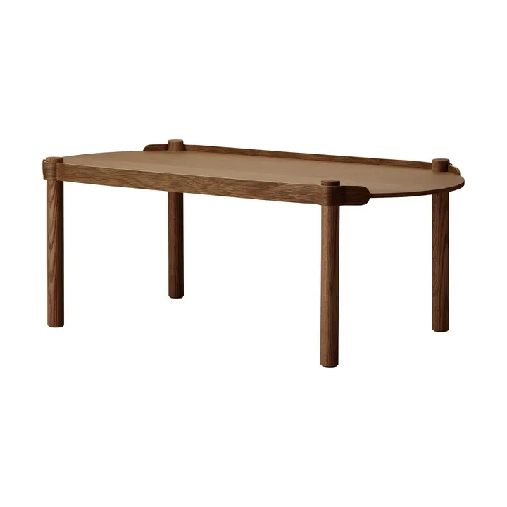 Woody 木质 桌子 50x105cm - 深色染色橡木 - Cooee Design