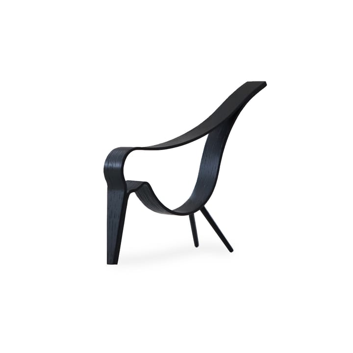 Woody Bird medium - 黑色-stained oak wood - Cooee Design