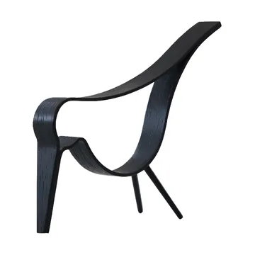 Woody Bird 中 - 黑色-stained oak wood - Cooee Design