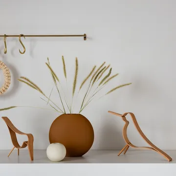 Woody Bird 木质小鸟大号 - 橡木 - Cooee Design