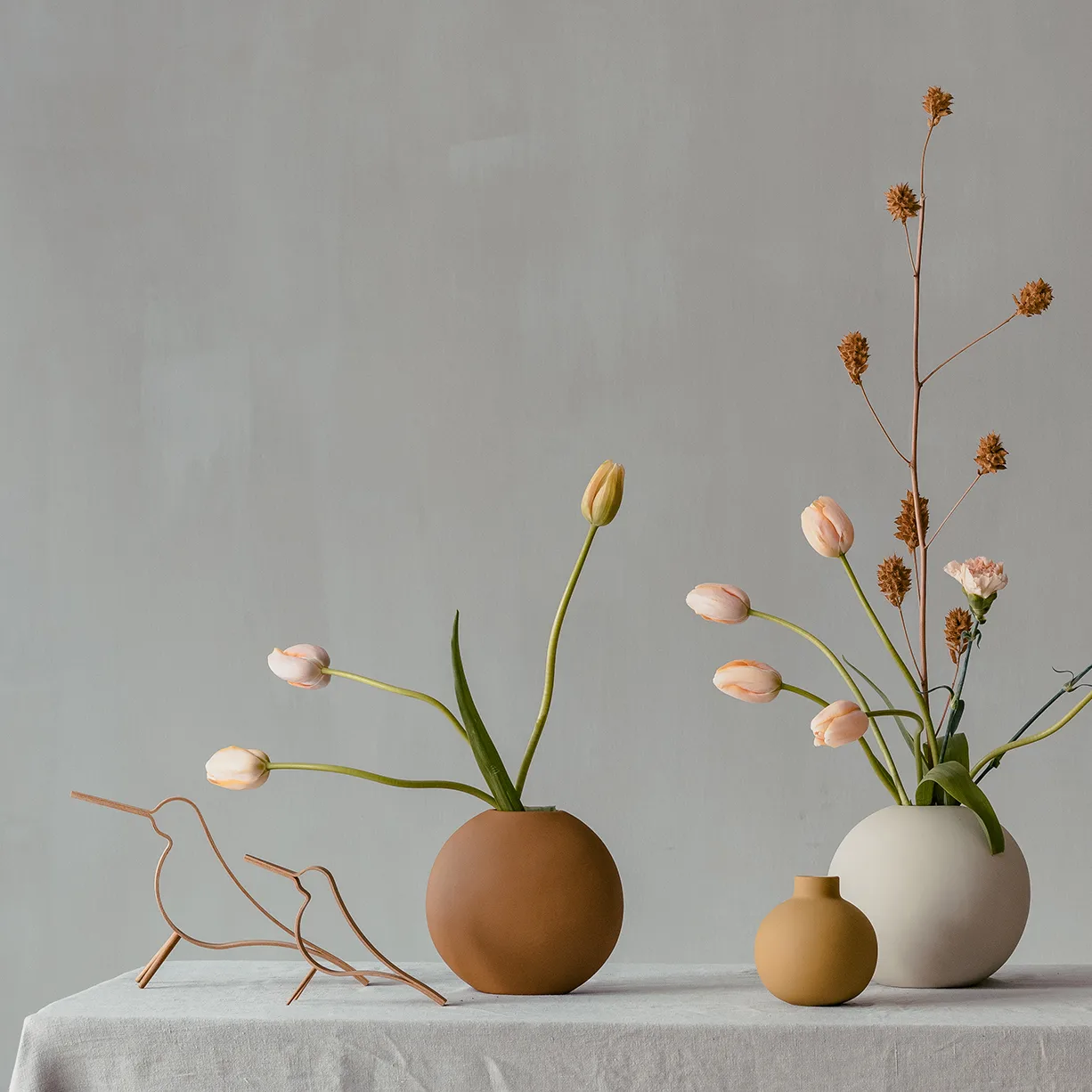 Woody Bird 木质小鸟大号, 橡木 Cooee Design