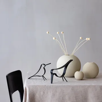 Woody Bird 木质小鸟中号 - 染黑橡木 - Cooee Design
