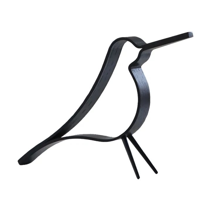 Woody Bird 木质小鸟小号 - 黑色染色橡木 - Cooee Design