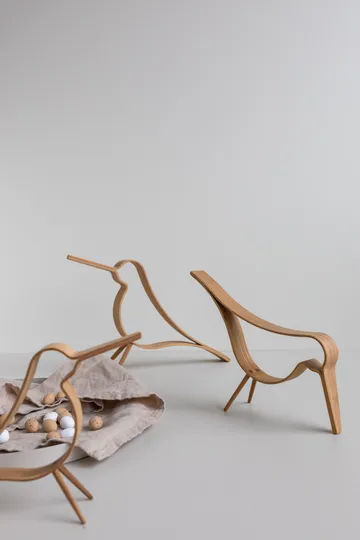 Woody Bird 木质小鸟小号 - 橡木 - Cooee Design
