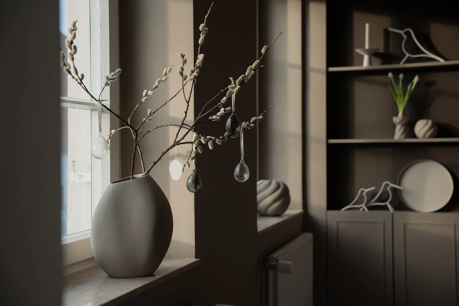 Woody Bird 小, 白色 Cooee Design