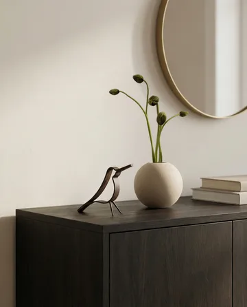 Woody Bird 木质小鸟小号 - 深色染色橡木 - Cooee Design