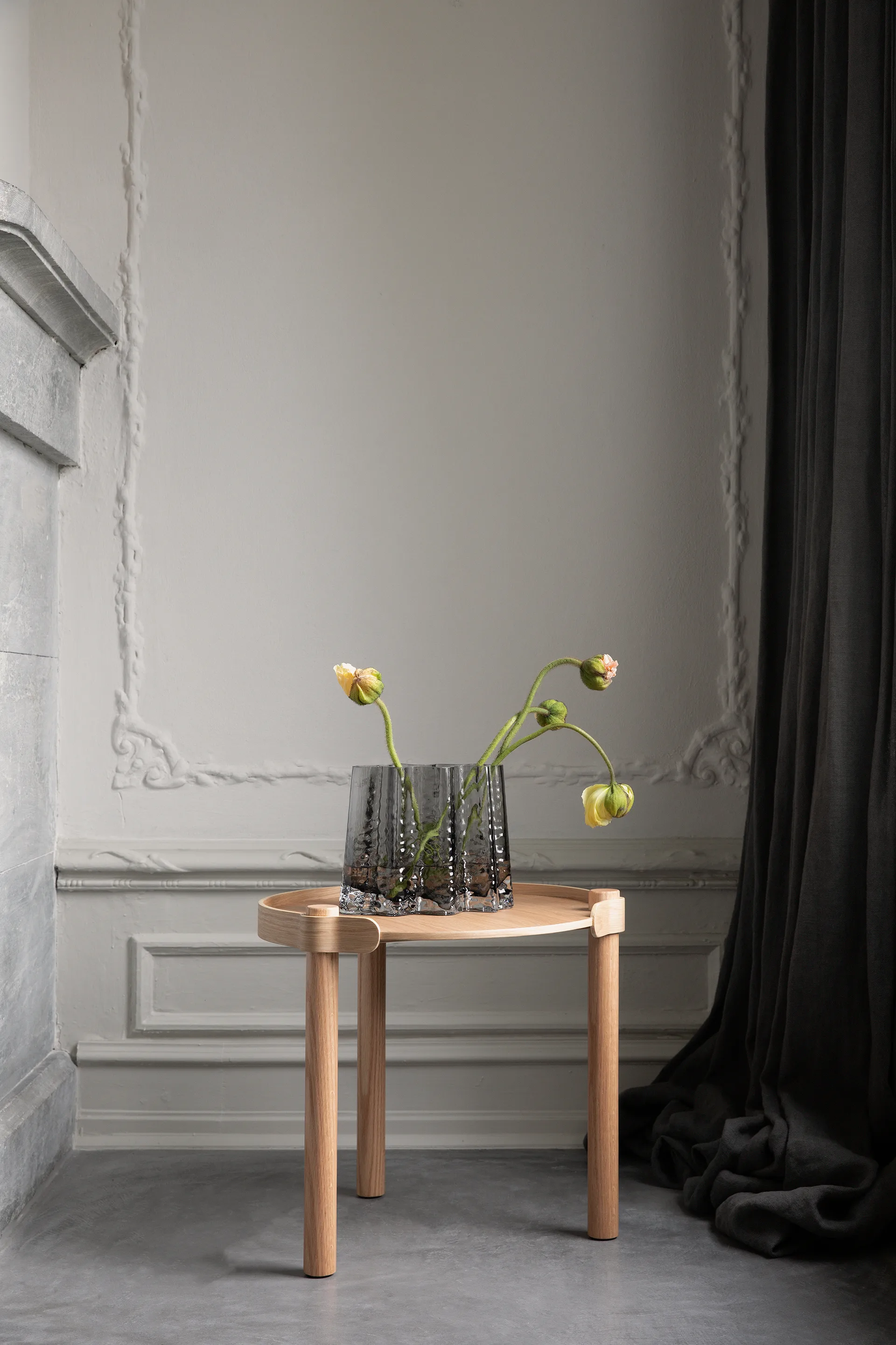 Woody table Ø45 cm, Oak Cooee Design