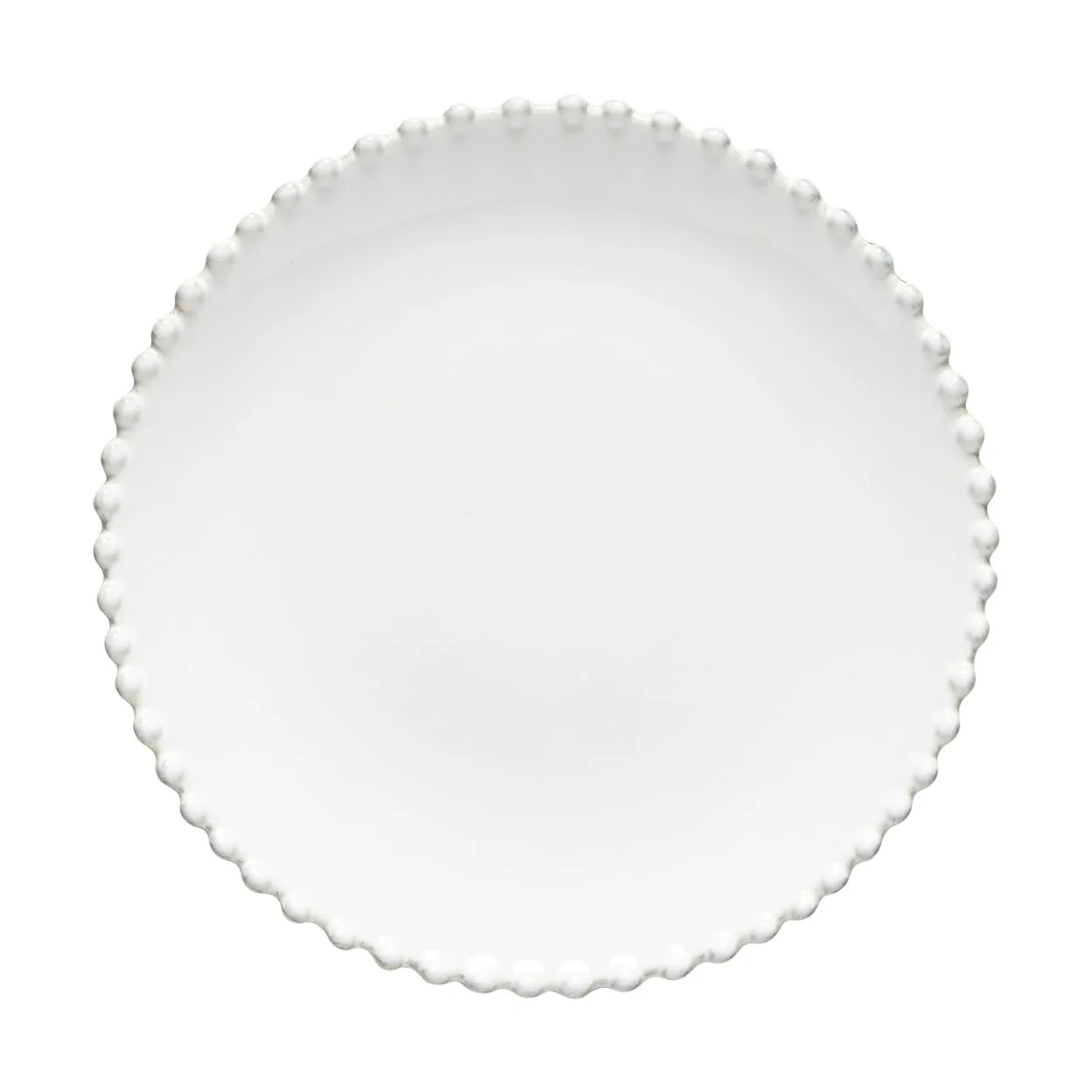 Pearl珍珠釉陶瓷小餐盘, 白色_直径22cm Costa Nova