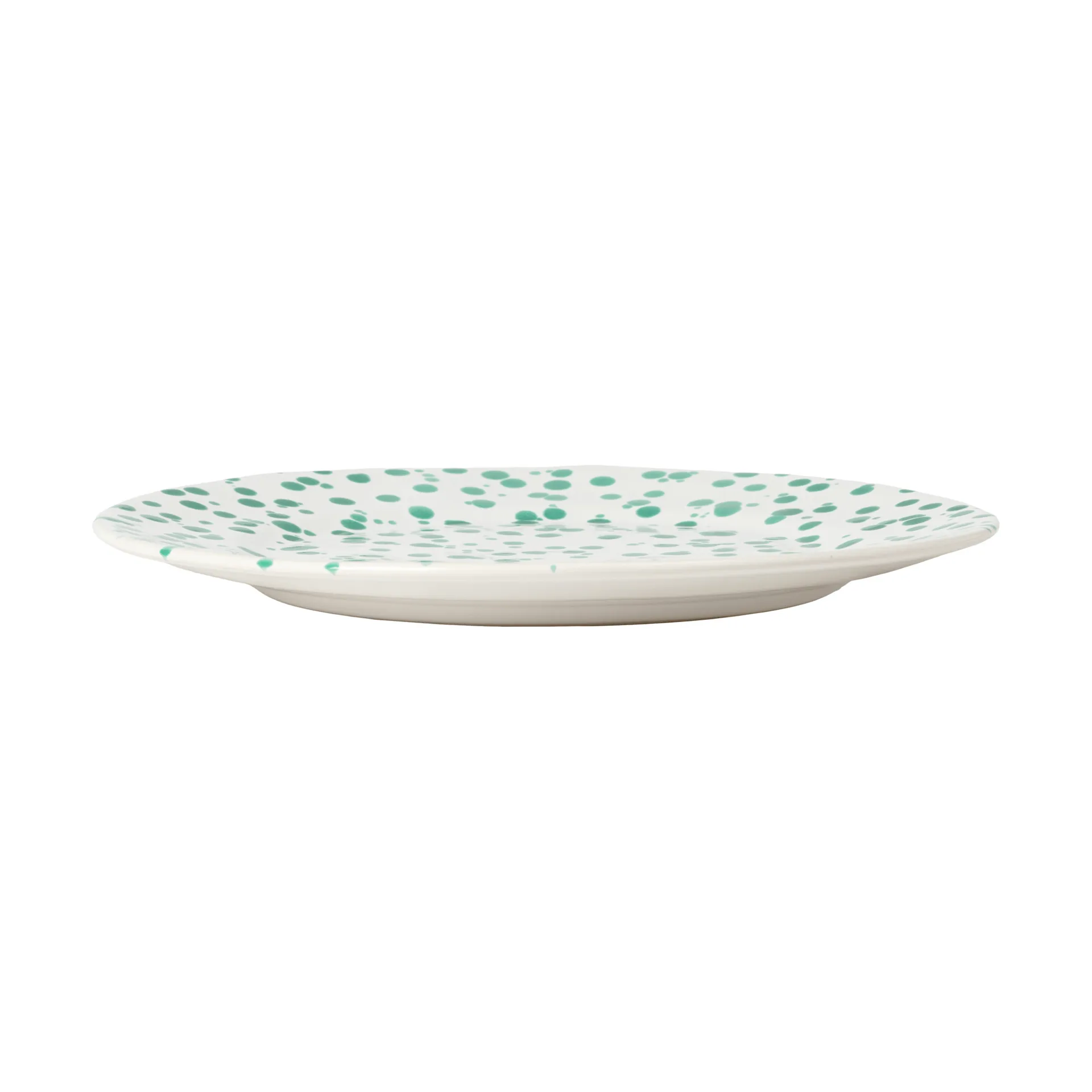 Rafalea陶瓷家用正餐盘餐具, 绿色_直径27cm Costa Nova