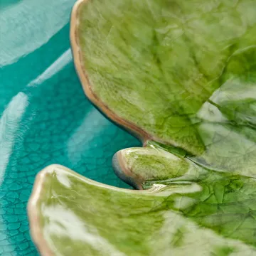 Riviera羽衣草图案陶瓷餐盘 - 番茄图案_18cm - Costa Nova