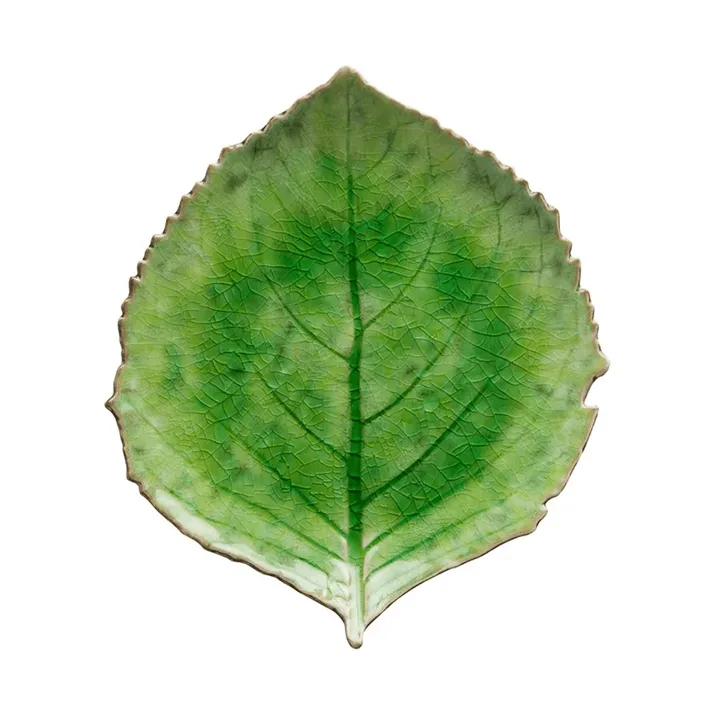 Riviera绣球花图案陶瓷餐盘 - 番茄图案_22cm - Costa Nova