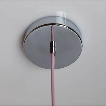 Soft Serve吊坠 - 玫瑰红-铬色 01 20cm - Crème Atelier