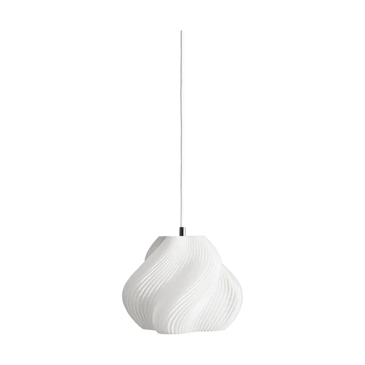 Soft Serve 吊灯 - 白色_黄铜色_01款_20 cm - Crème Atelier