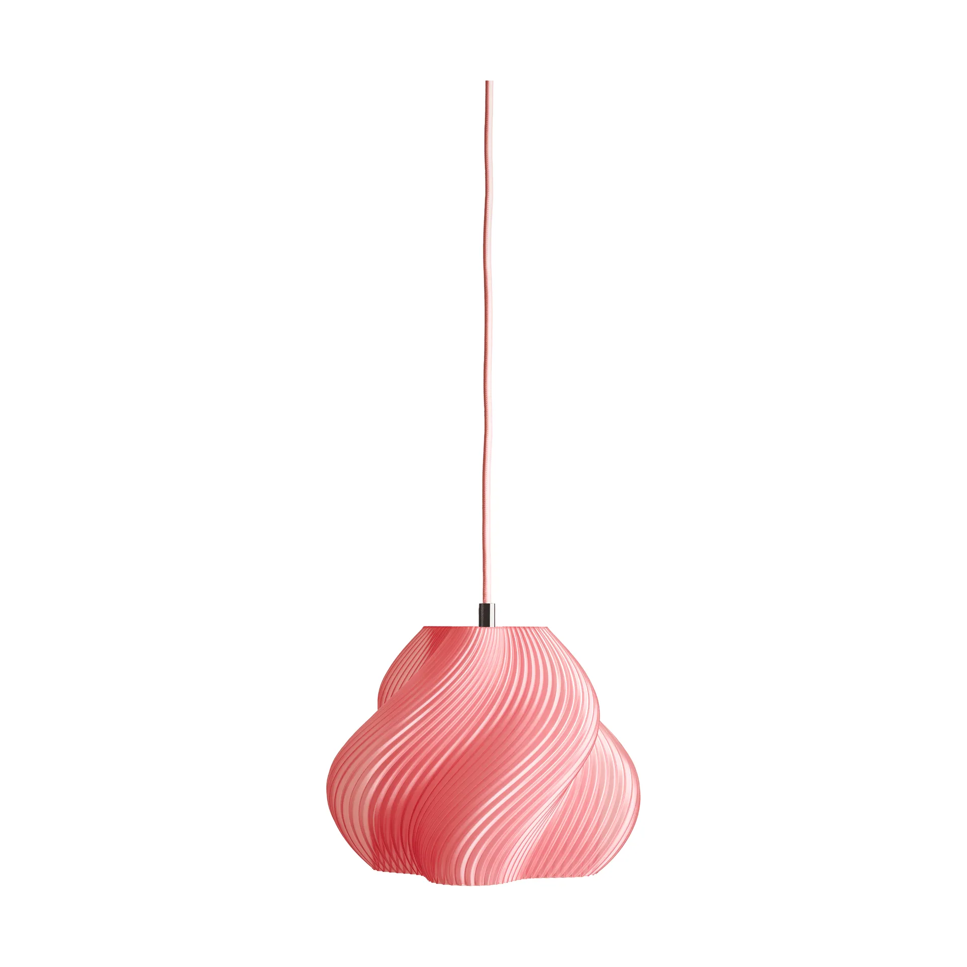 Soft Serve 吊灯, 桃子冰糕色_黄铜色_01款_20 cm Crème Atelier
