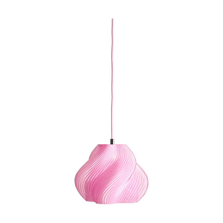 Soft Serve 吊灯 - 玫瑰冰糕色_黄铜色_01款_20 cm - Crème Atelier
