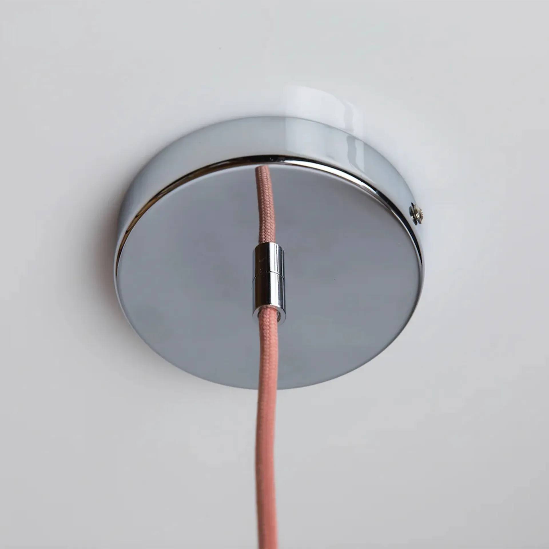 Soft Serve吊坠, 桃色-铬色,01,20cm Crème Atelier