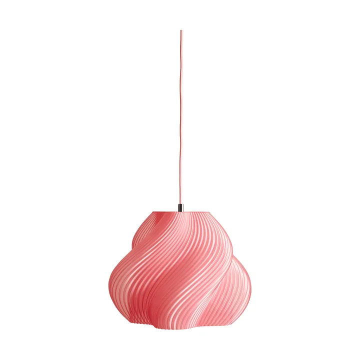 Soft Serve 吊灯 - 桃子冰糕色_铬色_02款_25 cm - Crème Atelier