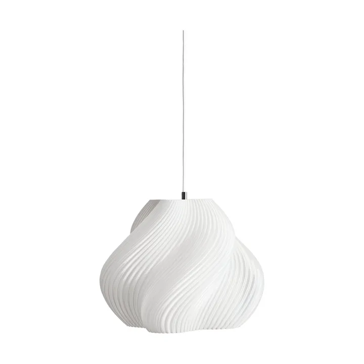 Soft Serve 吊灯 - 白色_黄铜色_03款_30 cm - Crème Atelier