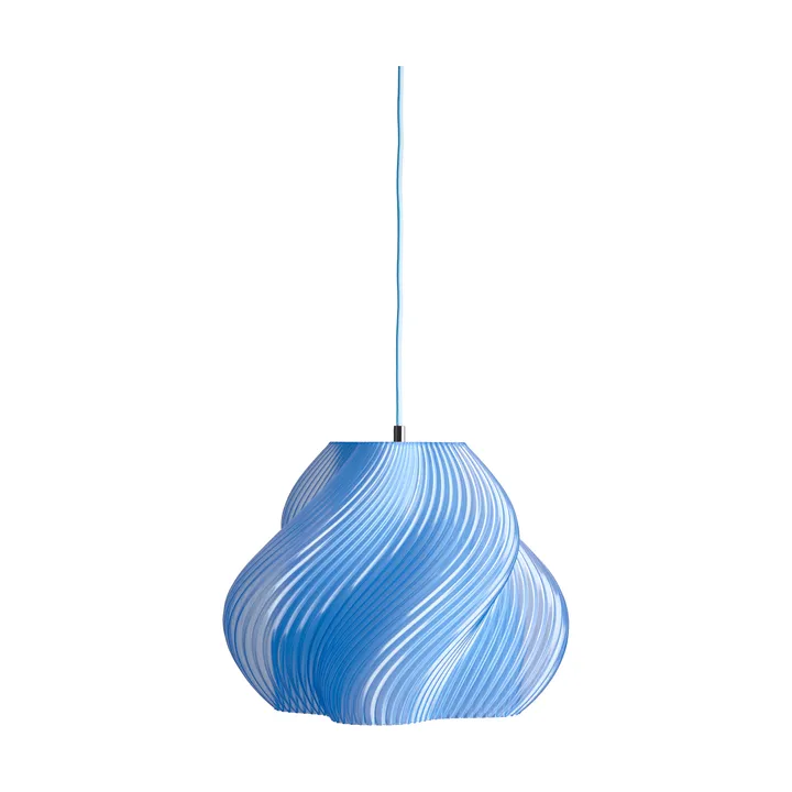 Soft Serve 吊灯 - 蓝莓冰糕色_铬色_03款_30 cm - Crème Atelier