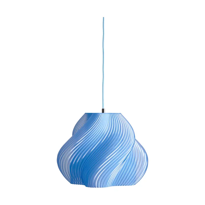 Soft Serve 吊灯 - 蓝莓冰糕色_黄铜色_03款_30 cm - Crème Atelier