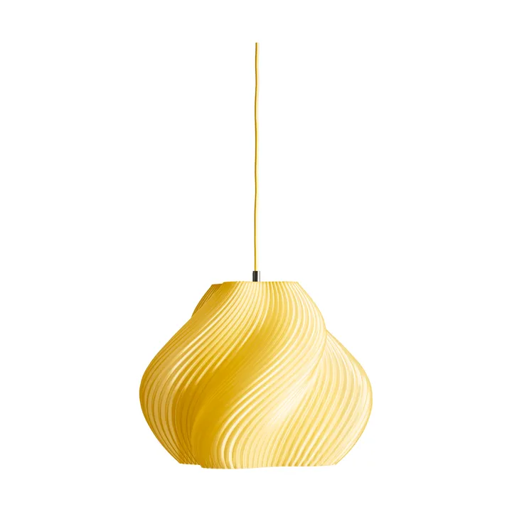 Soft Serve 吊灯 - 柠檬酒冰糕色_黄铜色_03款_30 cm - Crème Atelier