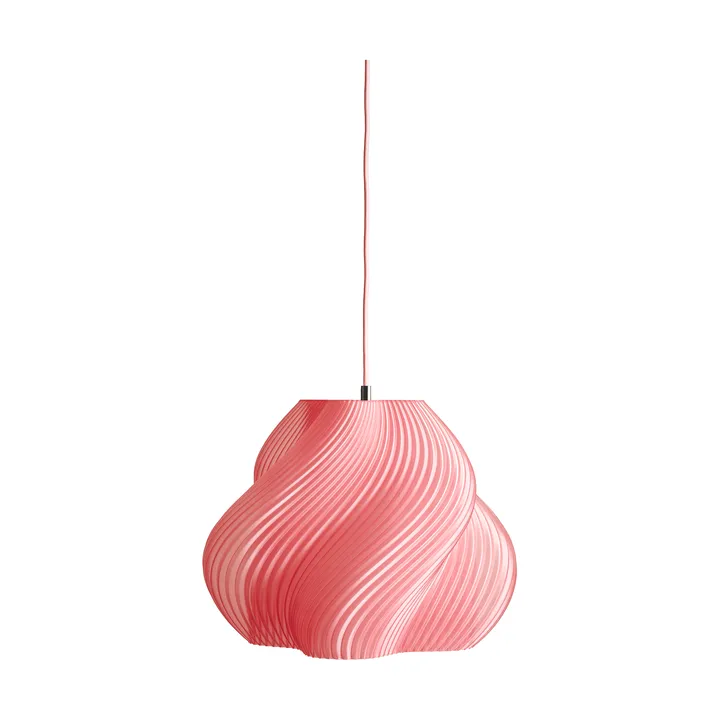 Soft Serve 吊灯 - 桃子冰糕色_铬色_03款_30 cm - Crème Atelier