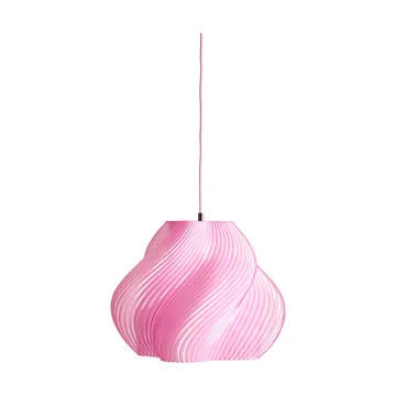 Soft Serve 吊灯 - 玫瑰冰糕色_铬色_03款_30 cm - Crème Atelier