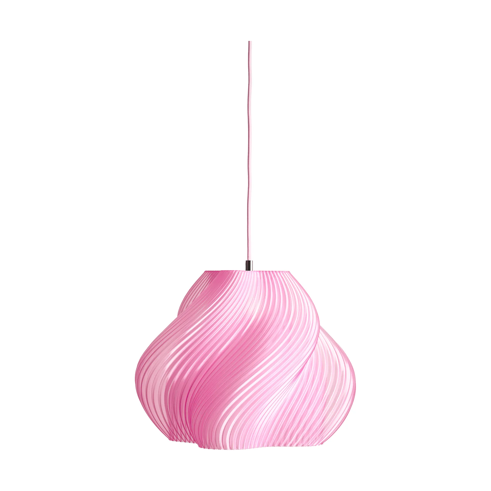 Soft Serve 吊灯, 玫瑰冰糕色_黄铜色_03款_30 cm Crème Atelier