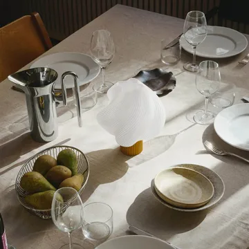 Soft Serve 便携式台灯 - 云莓色23cm - Crème Atelier