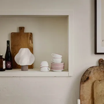 Soft Serve 便携式台灯 - 摩卡色 23cm - Crème Atelier