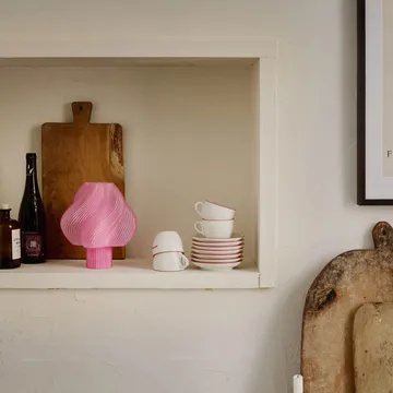 Soft Serve 便携式台灯 - 玫瑰色 23cm - Crème Atelier