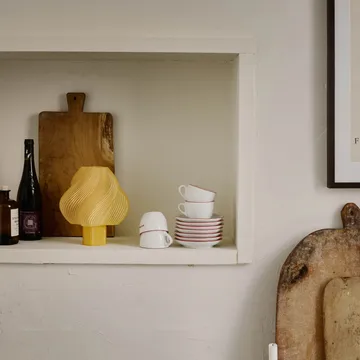 Soft Serve 便携式台灯 - 柠檬黄 23cm - Crème Atelier