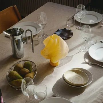 Soft Serve 便携式台灯 - 柠檬黄 23cm - Crème Atelier