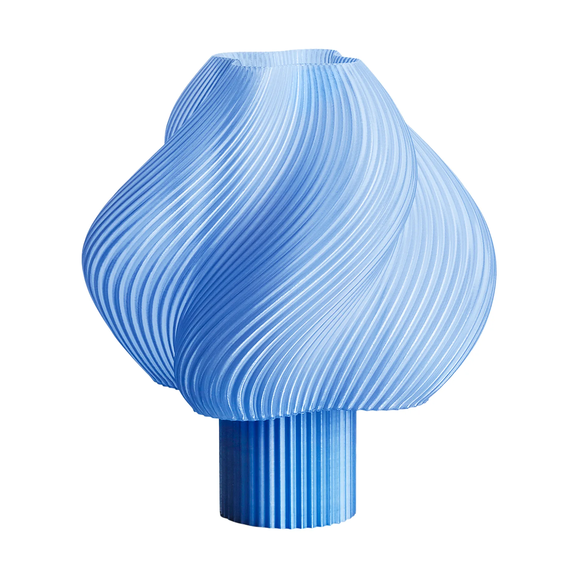 Soft Serve 便携式台灯, 蓝莓色 23cm Crème Atelier