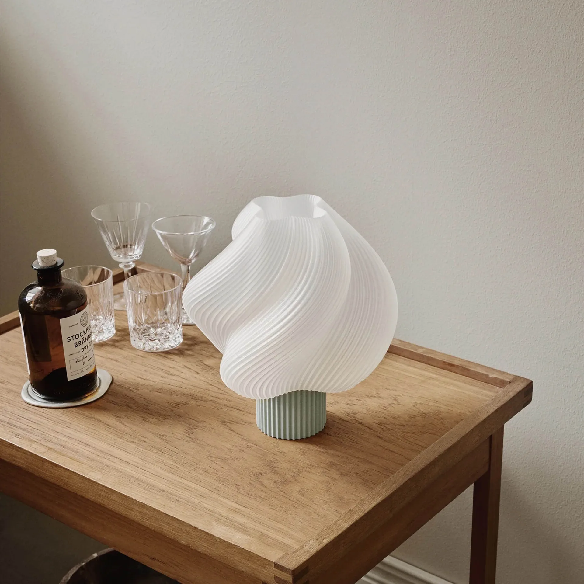 Soft Serve 台灯, 抹茶色_常规款_26 cm Crème Atelier