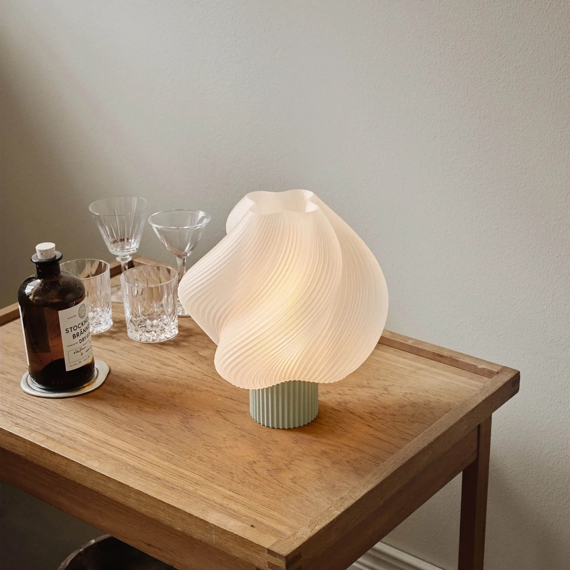 Soft Serve 台灯, 抹茶色_常规款_26 cm Crème Atelier