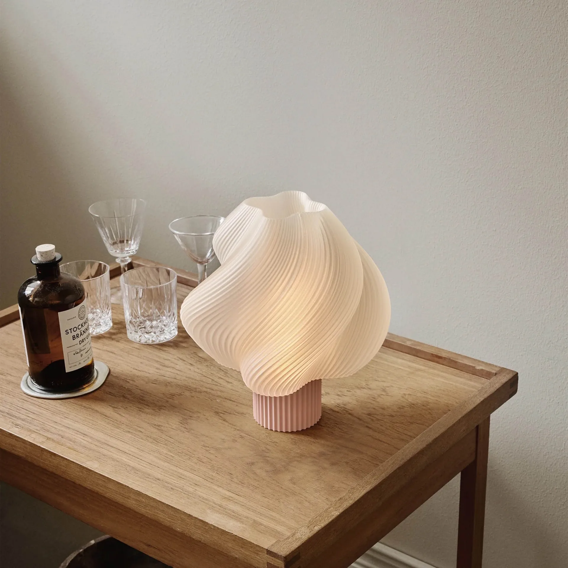 Soft Serve 台灯, 野草莓色_常规款_26 cm Crème Atelier